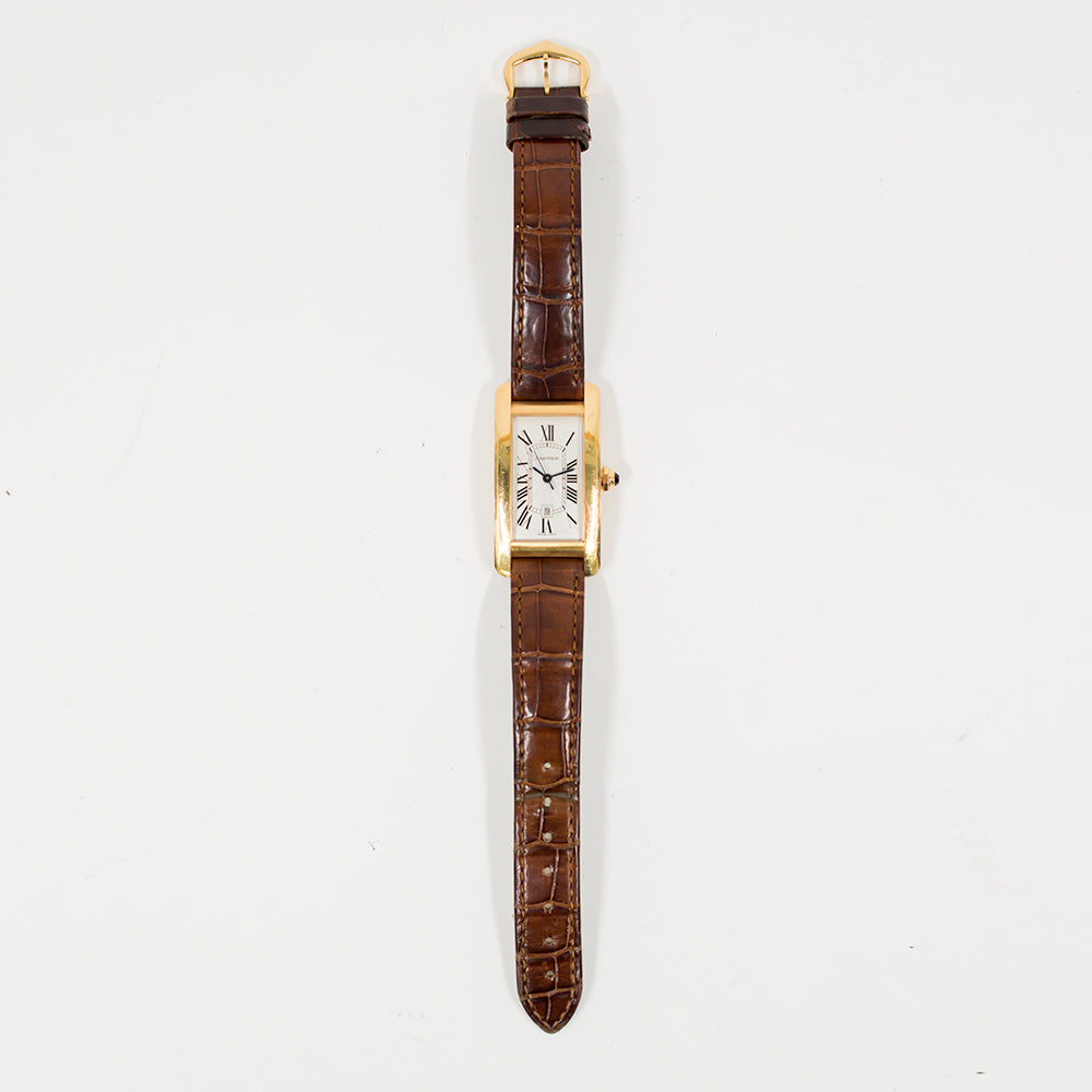 Tank Américaine Medium - Rose Gold - 41.6mm x 22.6mm W2620030