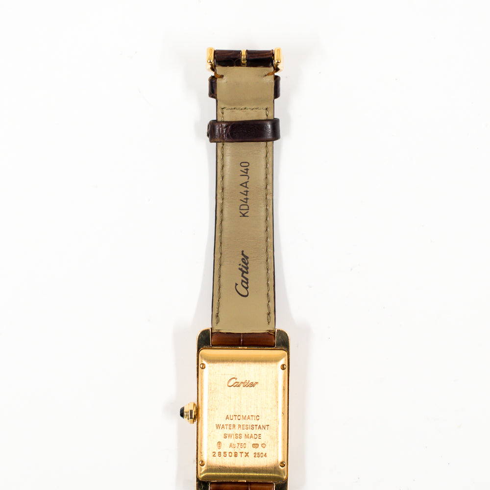 Tank Américaine Medium - Rose Gold - 41.6mm x 22.6mm W2620030