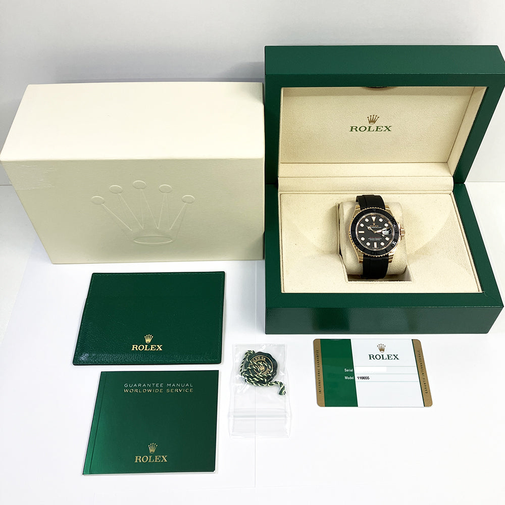 Yacht-Master 40mm Black 116655