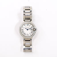 Ballon Bleu Small 28mm Diamond Bezel Steel W4BB0015