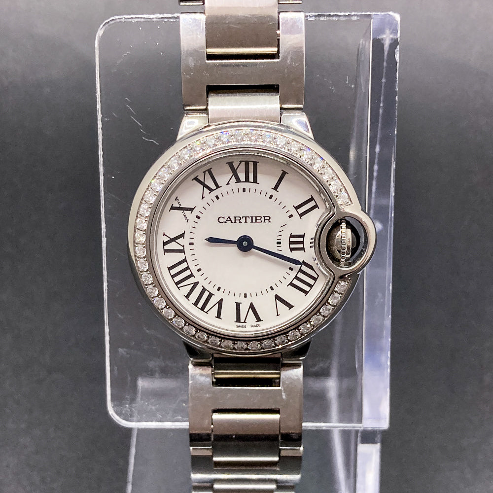 Ballon Bleu Small 28mm Diamond Bezel Steel W4BB0015