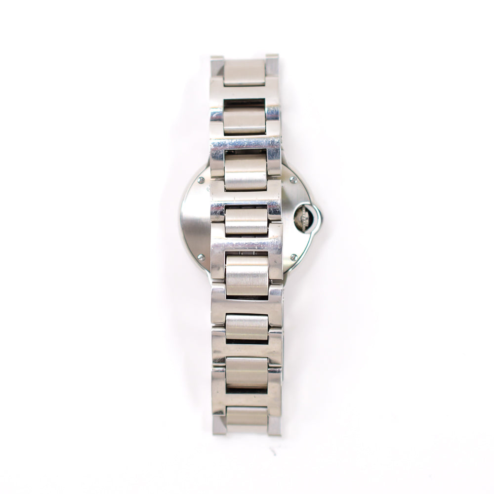 Ballon Bleu Small 28mm Diamond Bezel Steel W4BB0015