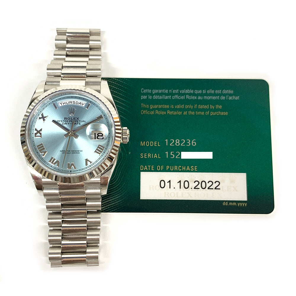 Day-Date 36mm Platinum 128236