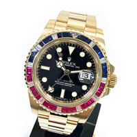 GMT-Master II "SARU" Sapphire/Ruby/Diamond Bezel 116748SARU