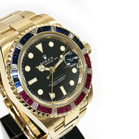 GMT-Master II "SARU" Sapphire/Ruby/Diamond Bezel 116748SARU
