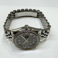 Datejust 31mm Diamond Bezel Steel and White Gold 178384