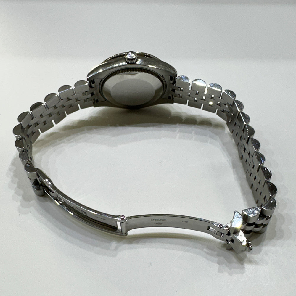 Datejust 31mm Diamond Bezel Steel and White Gold 178384