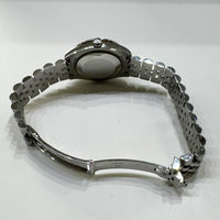 Datejust 31mm Diamond Bezel Steel and White Gold 178384