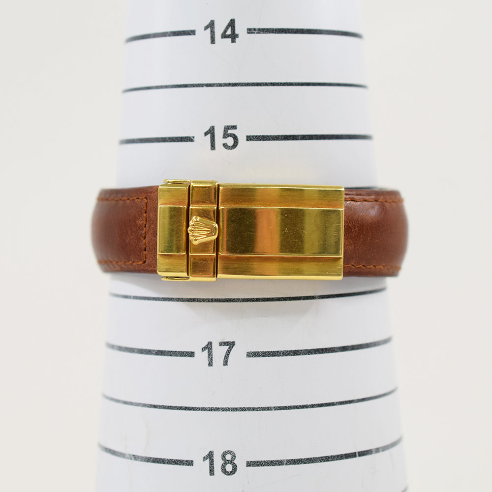 Daytona Yellow Gold  "Zenith Movement" on Leather Strap 16518