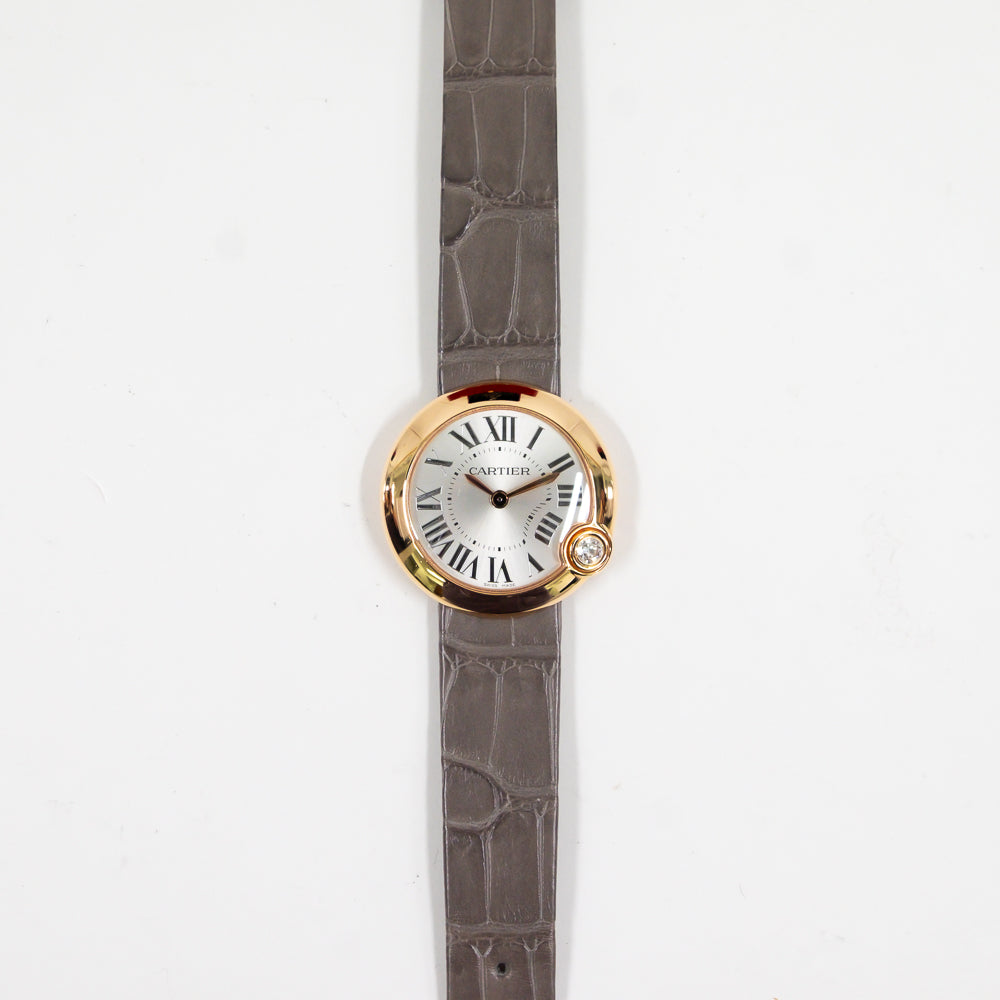 Ballon Blanc de Cartier 30mm Rose Gold WGBL0005