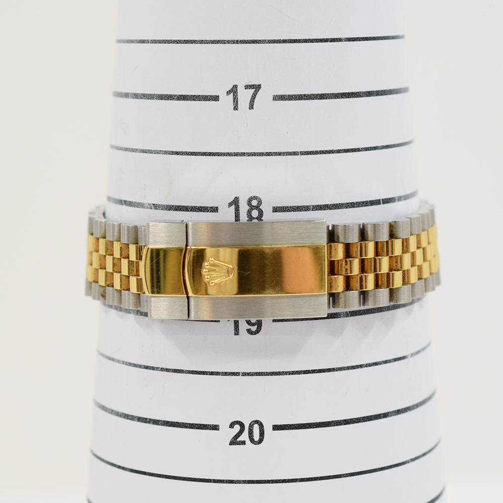 Datejust 36mm Diamond Bezel Steel and Yellow Gold 126283RBR