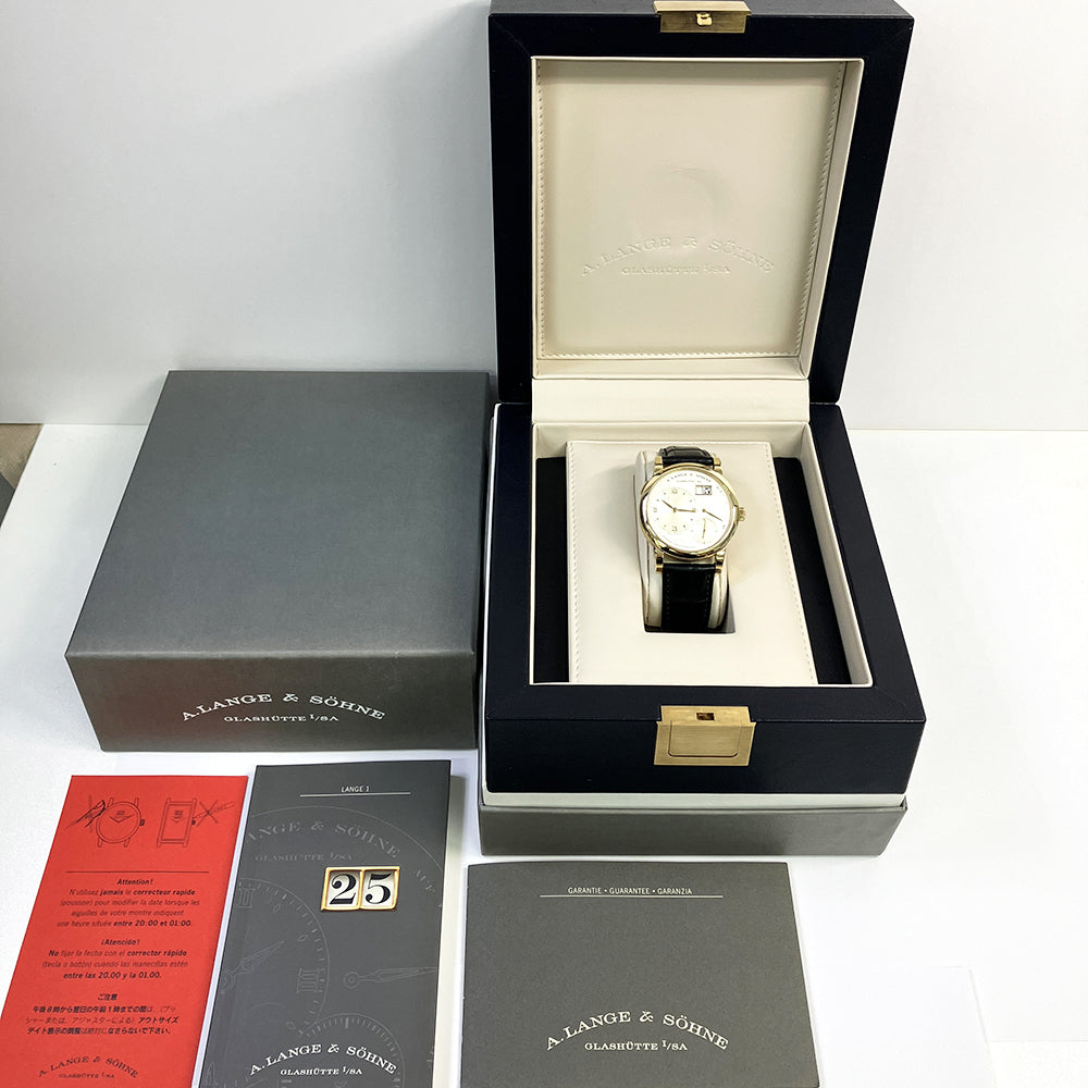 Lange 1 38.5 Yellow Gold Manual Winding 101.021