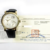 Lange 1 38.5 Yellow Gold Manual Winding 101.021