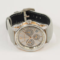 Code 11.59 41mm Chronograph Rose Gold Case White Gold Bezel/Lugs/Caseback 26393CR.OO.A008KB.01