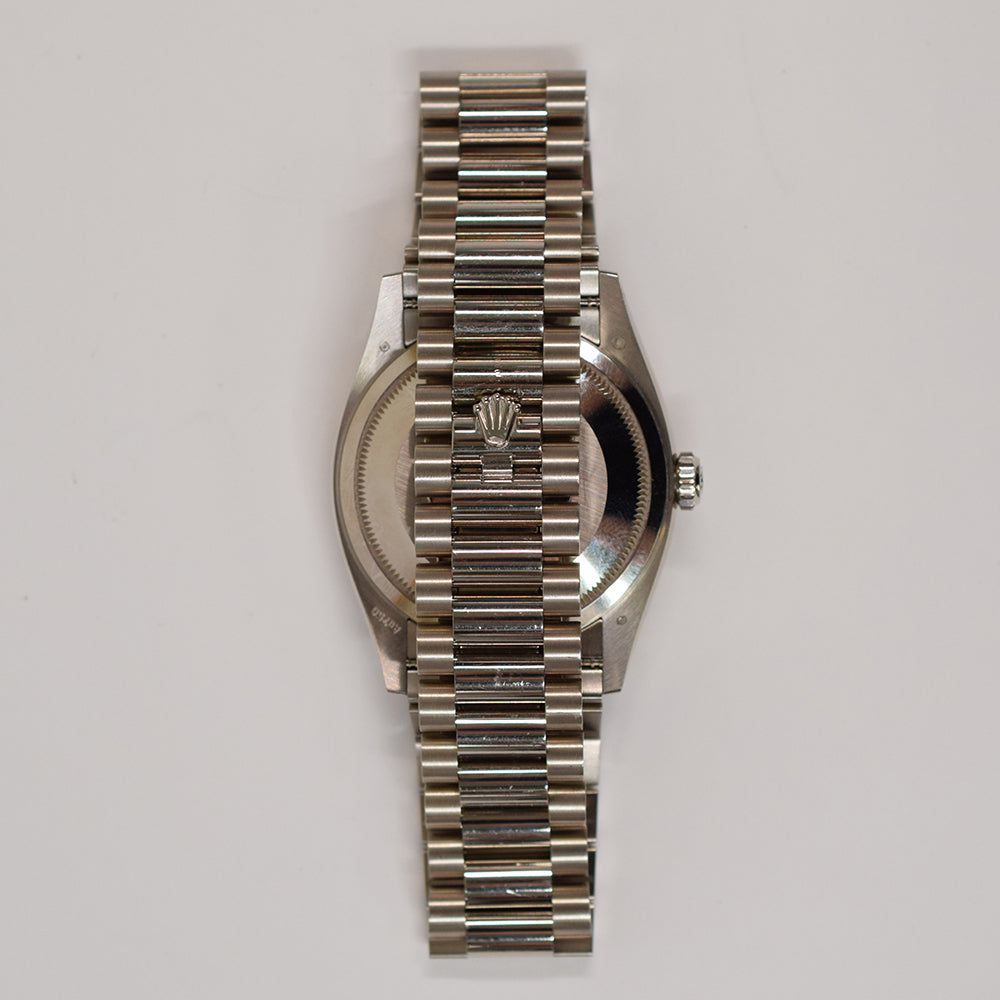 Day-Date President 36mm White Gold 128239