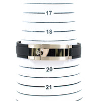 Daytona White Gold with Rubber Strap 126519LN