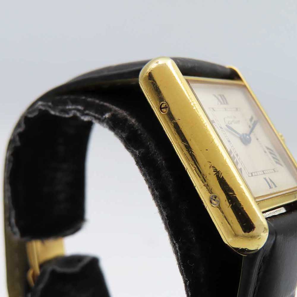 Must de Cartier Tank Velmeil Quartz - 29.5mm x 22mm W1013654