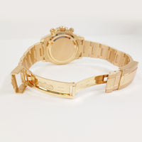 Cosmograph Daytona 40mm Diamond Baguette Bezel Diamond Lugs Yellow Gold 126598TBR