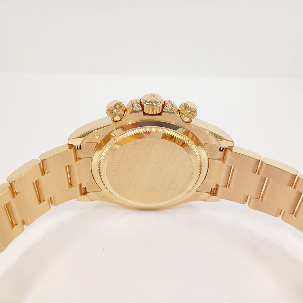 Cosmograph Daytona 40mm Diamond Baguette Bezel Diamond Lugs Yellow Gold 126598TBR