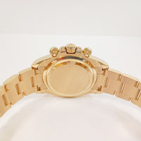 Cosmograph Daytona 40mm Diamond Baguette Bezel Diamond Lugs Yellow Gold 126598TBR