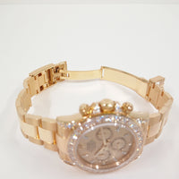 Cosmograph Daytona 40mm Diamond Baguette Bezel Diamond Lugs Yellow Gold 126598TBR