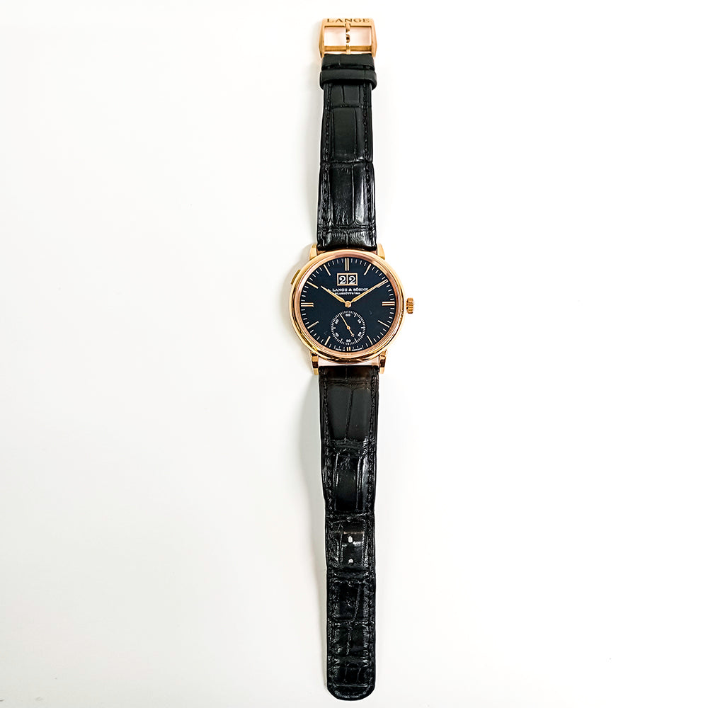 Saxonia Outsize Date 38.5mm Rose Gold 381.031