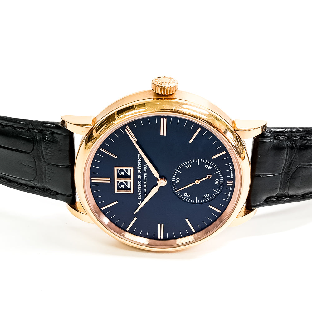 Saxonia Outsize Date 38.5mm Rose Gold 381.031