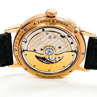 Saxonia Outsize Date 38.5mm Rose Gold 381.031