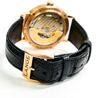 Saxonia Outsize Date 38.5mm Rose Gold 381.031