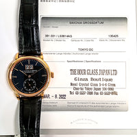 Saxonia Outsize Date 38.5mm Rose Gold 381.031