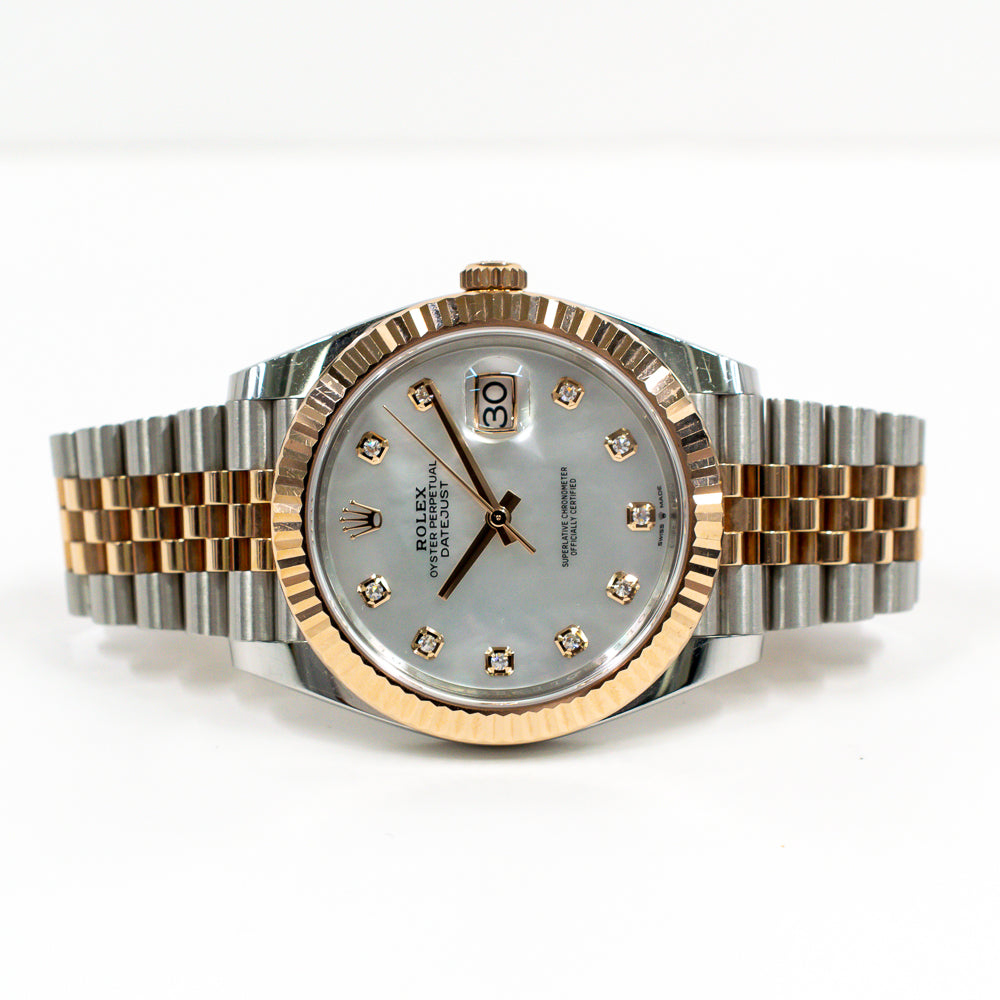 Datejust 41mm Steel and Rose Gold 126331NG