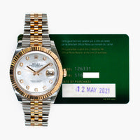 Datejust 41mm Steel and Rose Gold 126331NG
