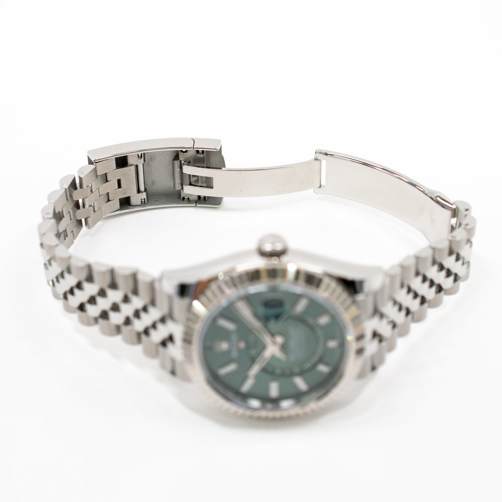 Sky-Dweller Steel and White Gold 336934