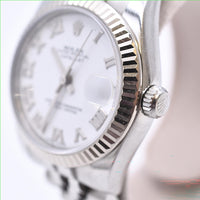 Datejust 36mm Steel and White Gold 178274