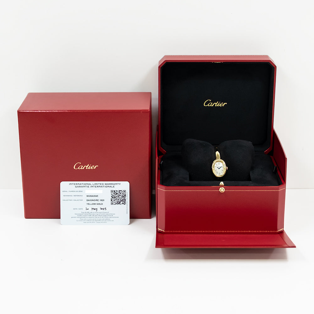 Baignoire Mini Quartz 16mm Yellow Gold - Size 16 WGBA0045