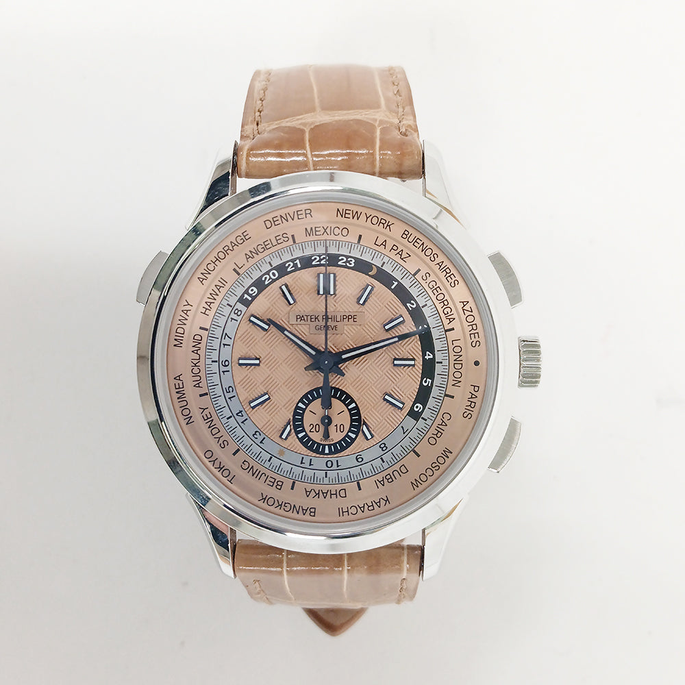 World Time 41mm Flyback Chronograph - Stainless Steel 5935A-001