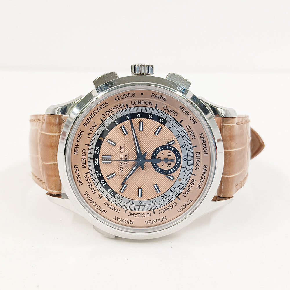World Time 41mm Flyback Chronograph - Stainless Steel 5935A-001