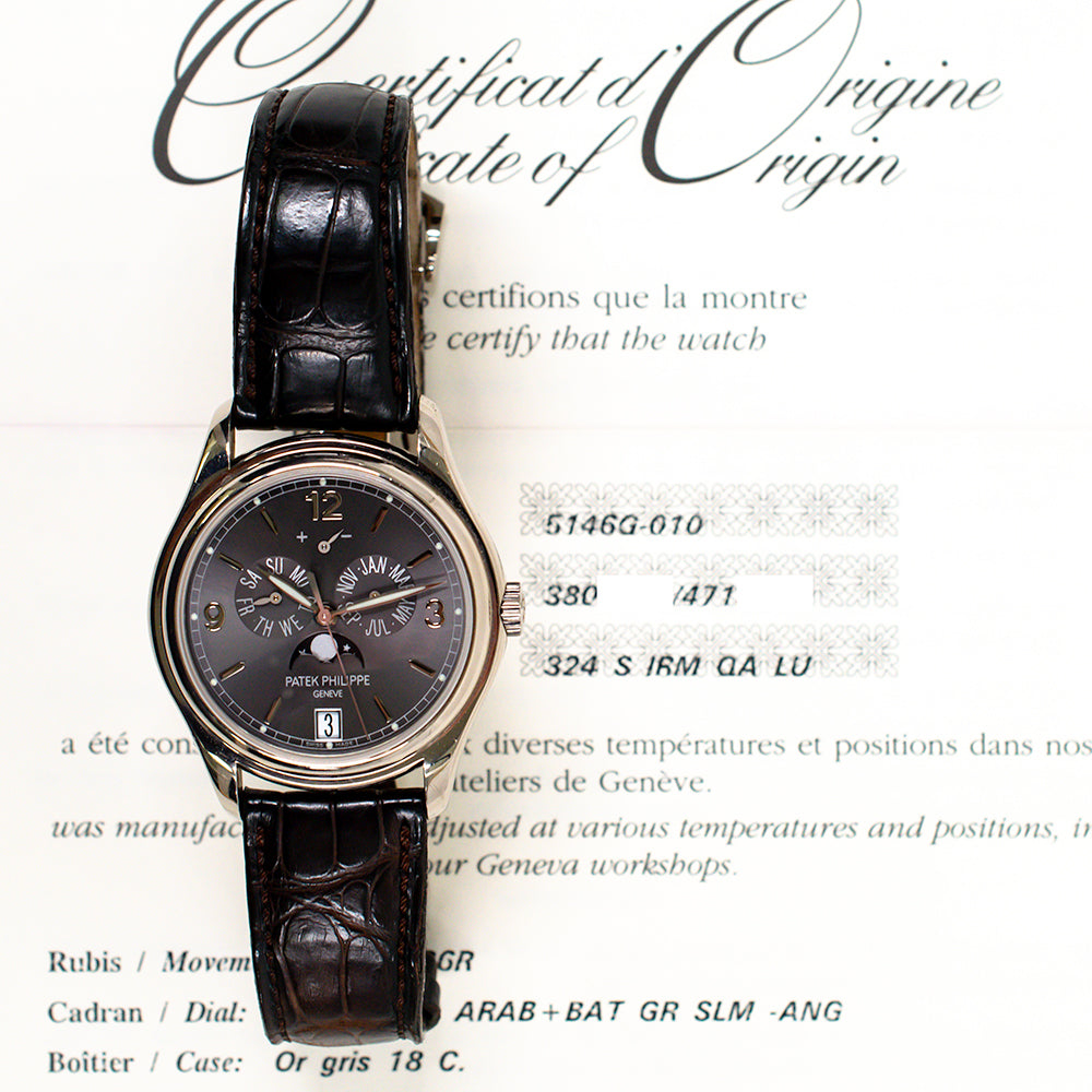 Complications Annual Calendar 39mm White Gold 5146G-010