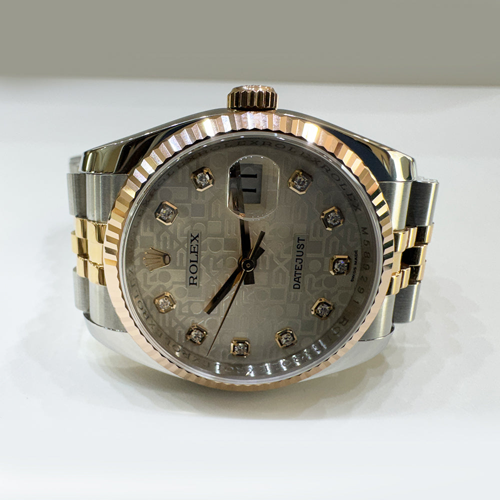 Datejust 36mm Steel and Rose Gold 116231G