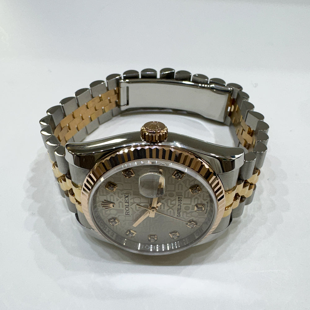 Datejust 36mm Steel and Rose Gold 116231G