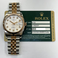 Datejust 36mm Steel and Rose Gold 116231G