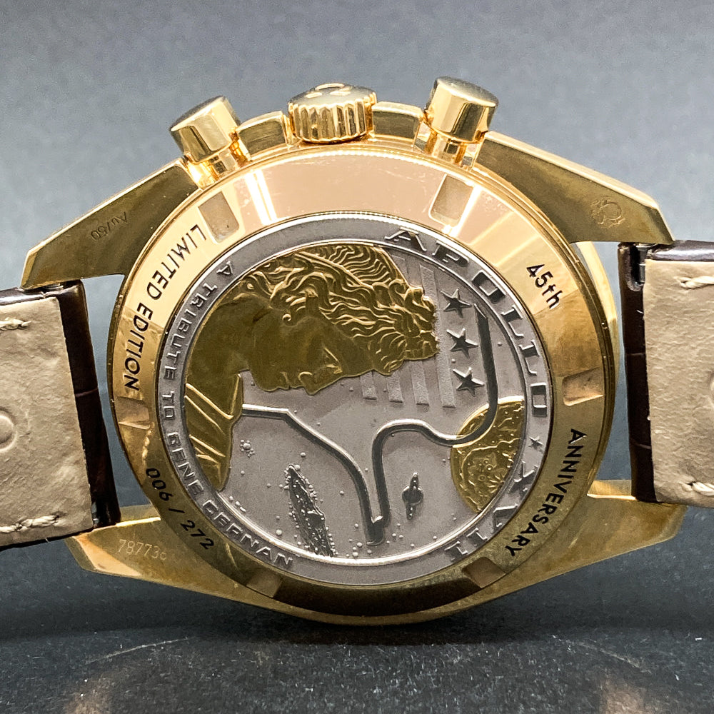 Speedmaster Moonwatch "Apollo XVII"  42mm Yellow Gold - 45th Anniversary Series - Limited 272 pcs 311.63.42.30.03.001