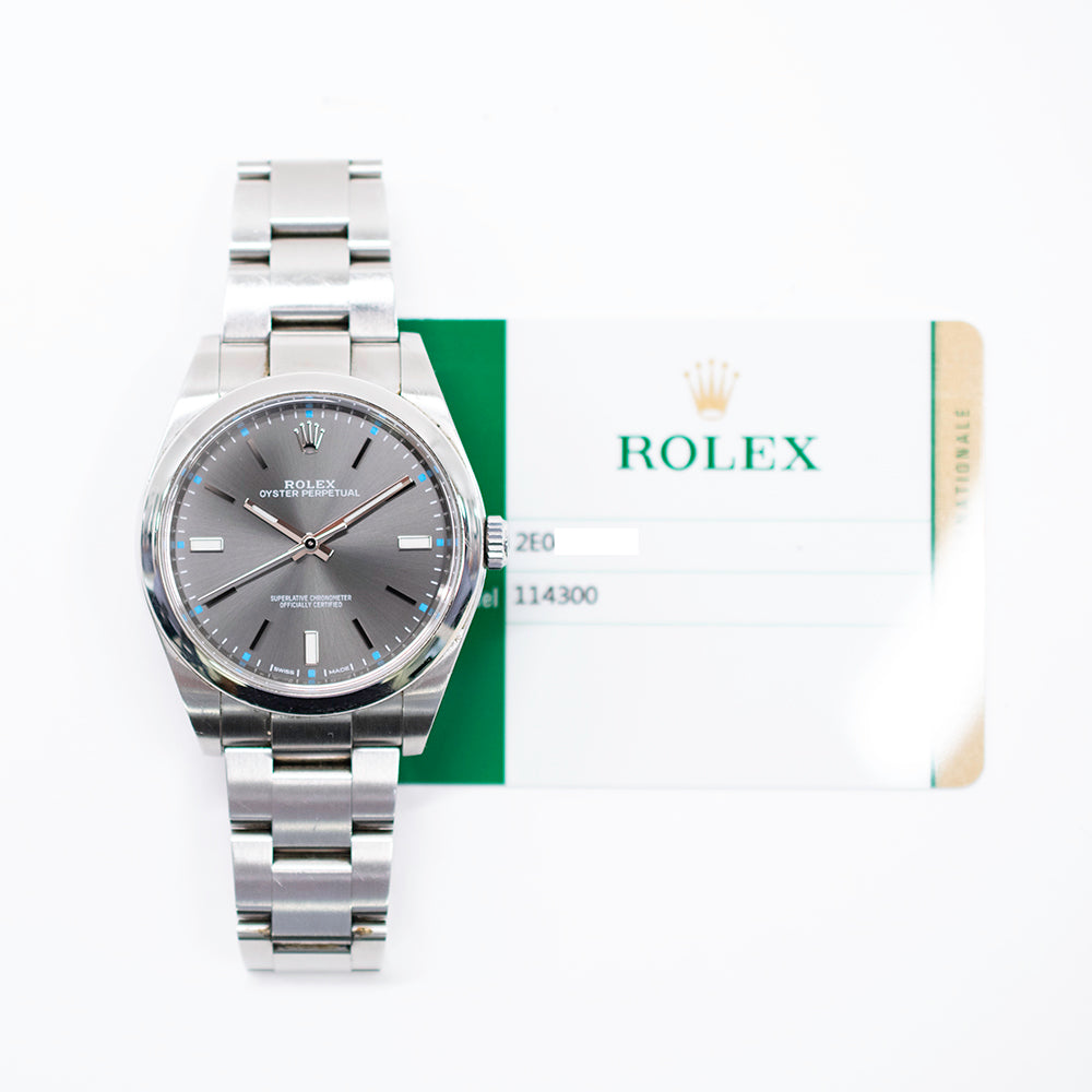 Oyster Perpetual 39mm Steel 114300
