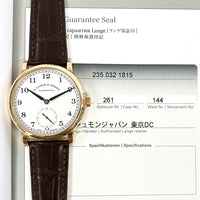 1815 38mm Rose Gold Manual Winding 235.032