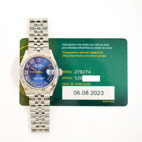 Datejust 31mm Steel and White Gold 278274