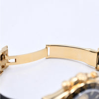 Daytona Yellow Gold Black Ceramic Bezel with Rubber Strap 126518LN