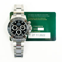 Daytona Steel Ceramic Bezel 116500LN