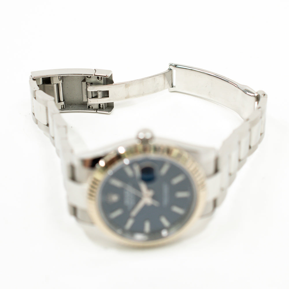 Datejust 41mm Steel and White Gold 126334