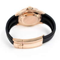 Yacht-Master 40mm Rose Gold on Strap 126655
