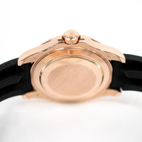Yacht-Master 40mm Rose Gold on Strap 126655